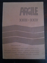 ARGILE. Numéro XXIII-XXIV. Printemps 1981. Maeght éditeur, Paris.