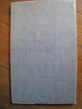 CHAR, René. La Paroi et la Prairie. GLM, Paris, 1952.