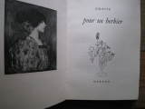 COLETTE. Pour un herbier. MERMOD, Lausanne, 1948.