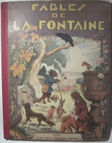 LA FONTAINE. GRANDVILLE, J.-J. ; DAVID, J. (ill.) Fables. Paris, Librairie Garnier Frères, 1930. Cartonnage in-quarto.