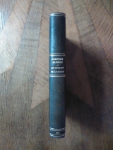 Mauriac, François. Le désert de l\'amour. Grasset, Les Cahiers verts numéro 50, Paris, 1925. Relié.