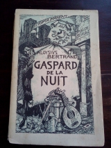 Bertrand, Aloysius. Chapront, Henry (ill.) Gaspard de la nuit. Fantaisies à la manière de Rembrandt et de Callot. Paris, À l\'Enseigne du Pot cassé, 1928. Ex. sur Chesterfield.