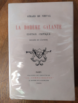 Nerval (de), Gérard. La Bohème galante. Paris, La Connaissance, 1921. Broché, dessins de l\'auteur