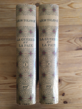TOLSTOÏ, Léon. EDY-LEGRAND (ill.) La guerre et la paix. Paris, Gallimard / Nrf, 1960. 2 vols. Cartonnage Bonet.