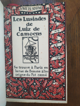 Camoens, Luiz (De). Les Lusiades. À l\'enseigne du Pot Cassé, Lvmen Animi, Paris, 1931. Relié