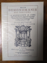 Bodin, Jean. De la démonomanie des sorciers. Paris, Gutenberg Reprints, 1979. Reproduction de l\'édition de 1587 à Paris