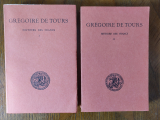 GRÉGOIRE DE TOURS. Histoire des Francs. LATOUCHE, Robert. (trad.). Paris, Les Belles Lettres, 1975 et 1979. Deux volumes