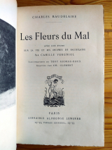 Baudelaire, Charles. George-Roux, Tony (ill.) Les Fleurs du Mal. Librairie Alphonse Lemerre, Paris, n. d. Relié.