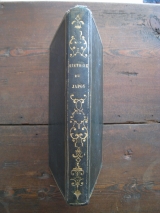 CHARLEVOIX (P. de) Histoire et description du Japon. Cinquième édition. Tours, Alfred. Mame et Cie, 1847. Reliure romantique.