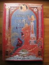 RICARD (Mgr.) ; BALDO (ill.) Christophe Colomb. Tours, Alfred Mame et Fils, Éditeurs, 1894. Cartonnage polychrome.