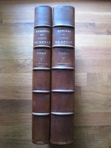Beust (Comte de) Mémoires. 1809-1885. Paris, L. Westhausser, 1888. Deux volumes reliés