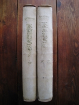 GOETHE ; EDY-LEGRAND (ill.) Faust et Le second Faust. Montpellier, Union Latine d\'Éditions, 1942. Deux volumes In-4 reliés.