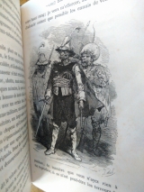 HAUFF. BERTALL (ill.) L\'auberge du Spessart. Contes allemands traduits et imités par Amédée Tallon et illustrés de 10 vignettes. Libraire Hachette et Cie, 1857. Relié