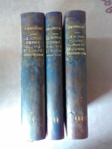 SCHOPENHAUER, Arthur. Le Monde comme volonté et comme représentation. Paris, P.U.F., 1942. Trois tomes reliés.