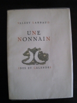 LARBAUD, Valery. Une Nonnain, Ides et Calendes, Neuchâtel, 1946.