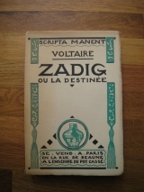 VOLTAIRE. ROSTAN, Geneviève (ill.) Zadig ou la destinée. Paris, À l\'Enseigne du Pot cassé, 1926. Ex. sur Chesterfield.