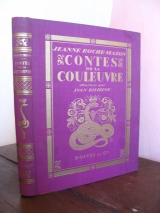 ROCHE-MAZON, Jeanne. BILIBINE, Ivan (ill.) Contes de la couleuvre. Paris, Boivin et Cie., 1932. Première édition.