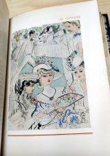 Farrère, Claude. Chas Laborde (ill.) Les Civilisés. Paris, L\'Atelier du Livre, 1932. Relié