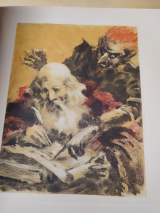Icart, Louis (ill.) Goethe. Le Faust de Gœthe. Le Vasseur et Cie. Paris, 1943. Deux volumes sous étui